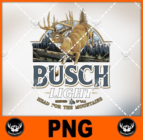 busch-light-deer-label-t-shirt