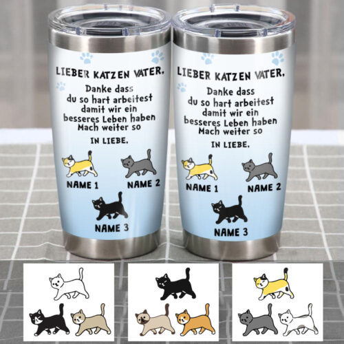 cat-dad-german-katzenvater-steel-tumbler