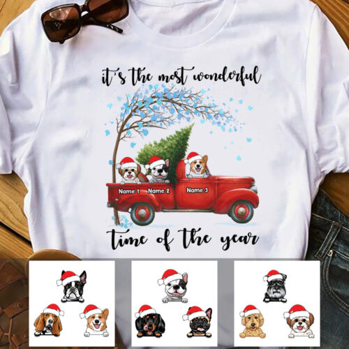 red-truck-dog-christmas-the-most-wonderful-time-t-2