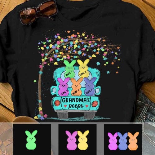 grandma-peeps-easter-dark-t