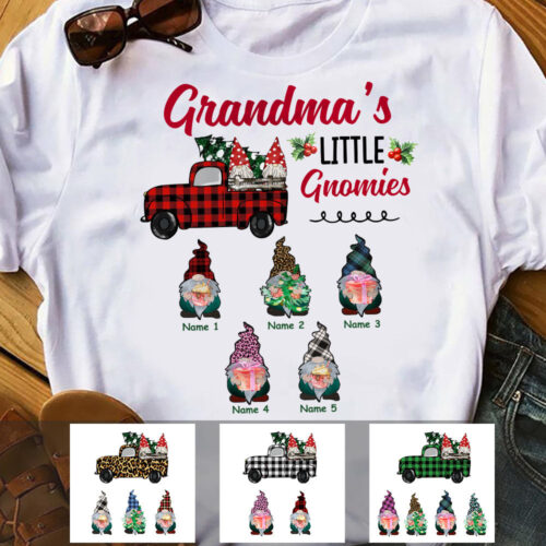 grandma-gnomes-in-red-truck-christmas-t