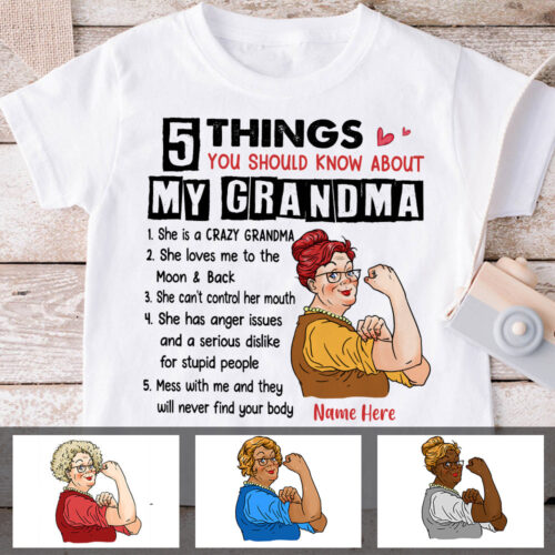 things-about-grandma-kid-t