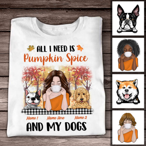 dog-fall-pumpkins-t