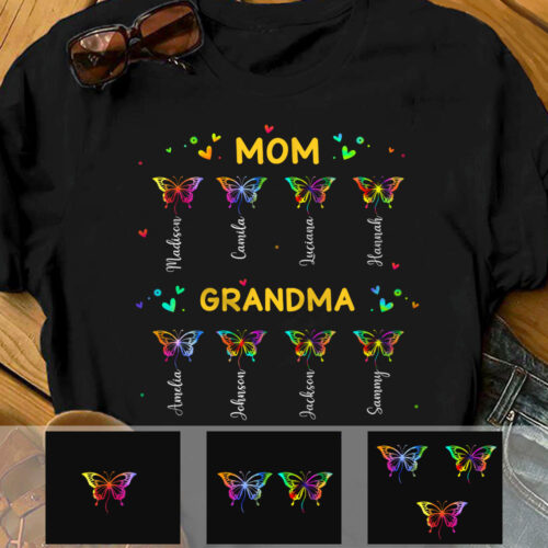 mom-grandma-butterflies-t