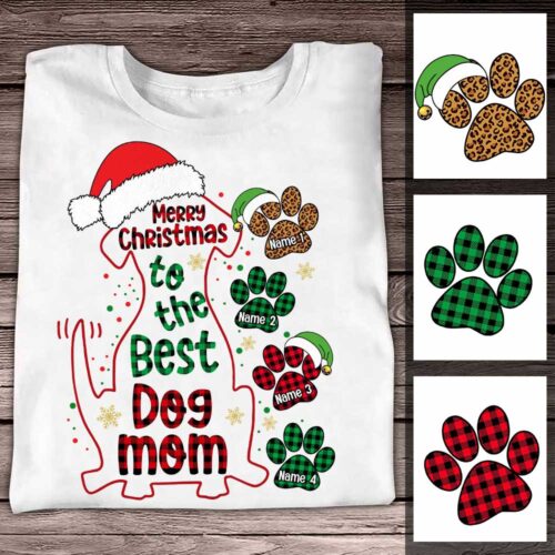 christmas-dog-mom-t