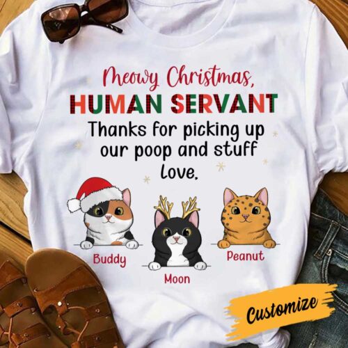 cat-meowy-christmas-human-servant-t