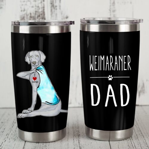 weimaraner-dog-steel-tumbler-2