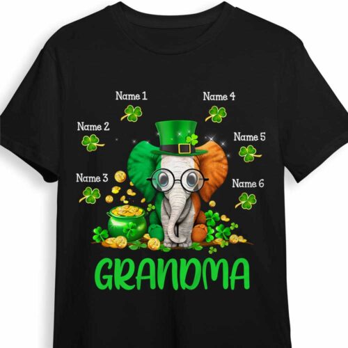 mom-grandma-patricks-day-elephant-t