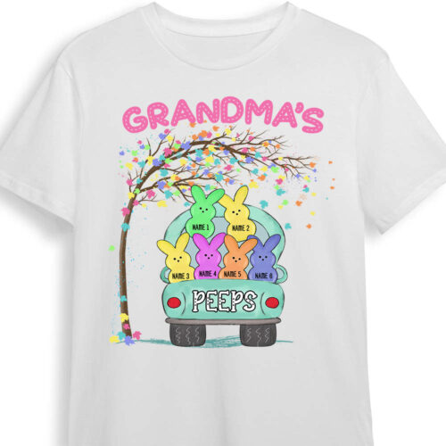 grandma-easter-peeps-truck-t