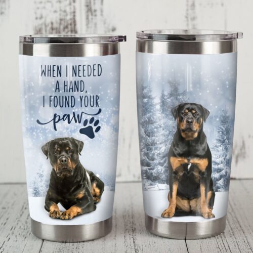 rottweiler-dog-steel-tumbler-12