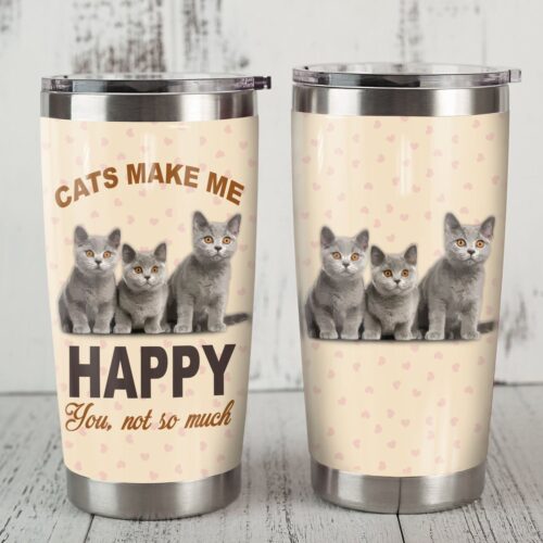 british-shorthaird-cat-steel-tumbler