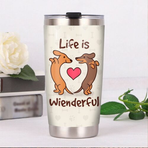 dachshund-dog-steel-tumbler