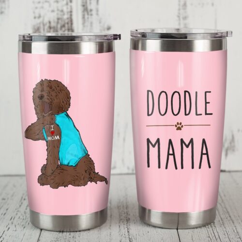 chocolate-labradoodle-dog-steel-tumbler-2