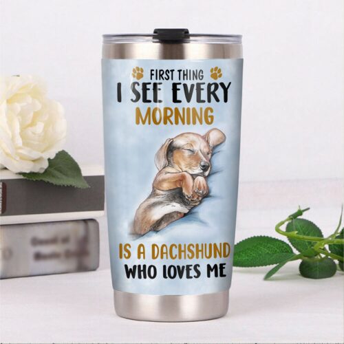 dachshund-dog-steel-tumbler-19