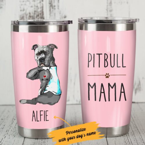 pitbull-dog-i-love-mom-steel-tumbler