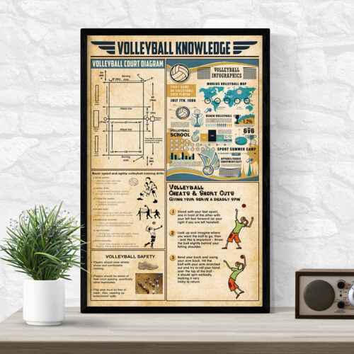 unframed-poster-volleyball-knowledge