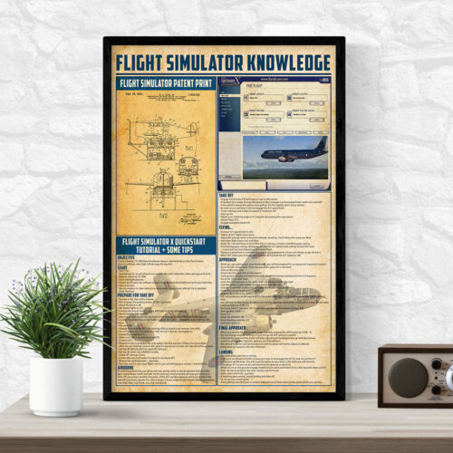 unframed-poster-flight-simulator-knowledge