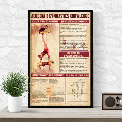 unframed-poster-acrobatic-gymnastics-knowledge