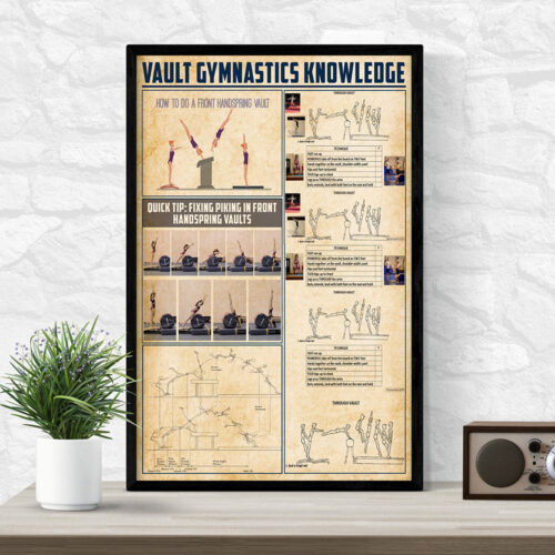 unframed-poster-vault-gymnastics-knowledge