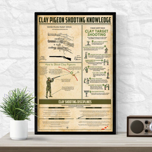 unframed-poster-clay-pigeon-shooting-knowledge