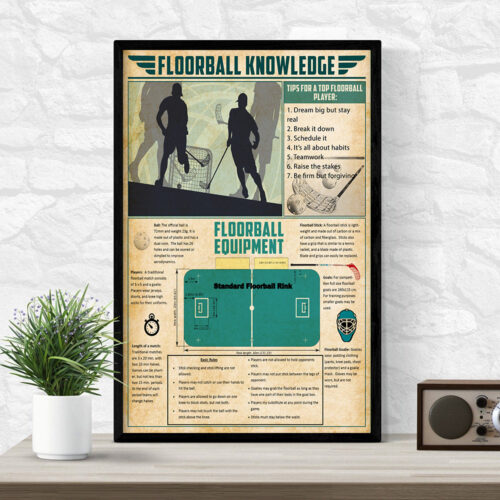 unframed-poster-floorball-knowledge