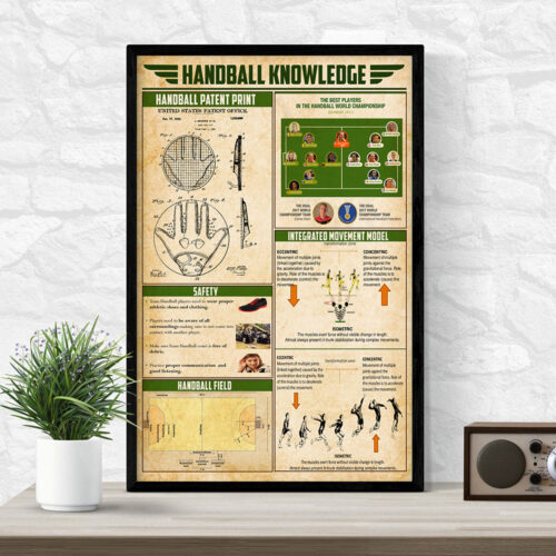 unframed-poster-handball-knowledge