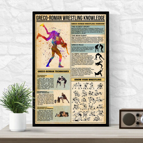 unframed-poster-greco-roman-wrestling-knowledge