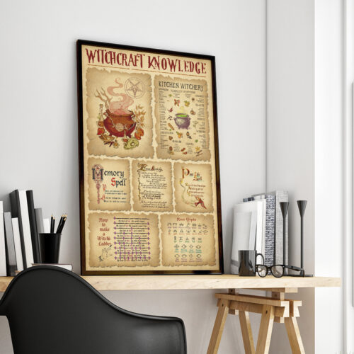 unframed-poster-wall-art-witchcraft-knowledge