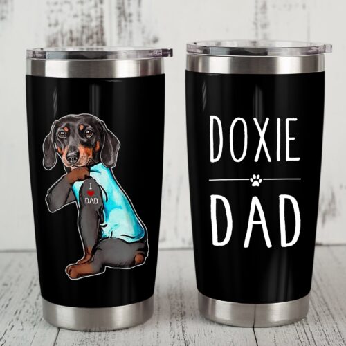 dachshund-dog-steel-tumbler-22