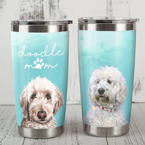 labradoodle-dog-steel-tumbler