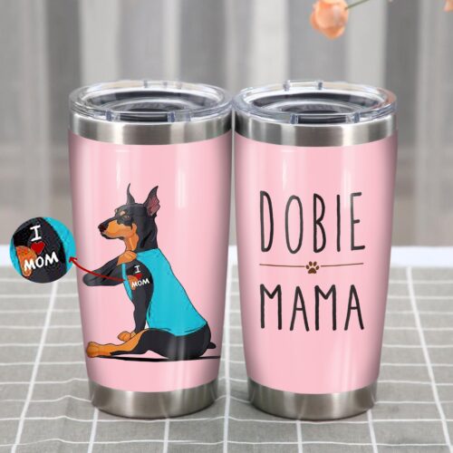 dobermann-dog-steel-tumbler