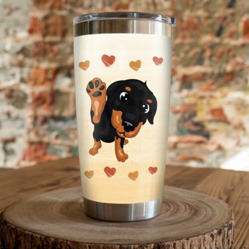 rottweiler-dog-steel-tumbler-7