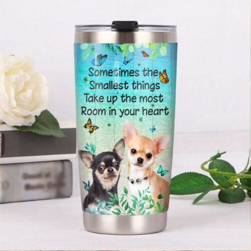 chihuahua-dog-steel-tumbler