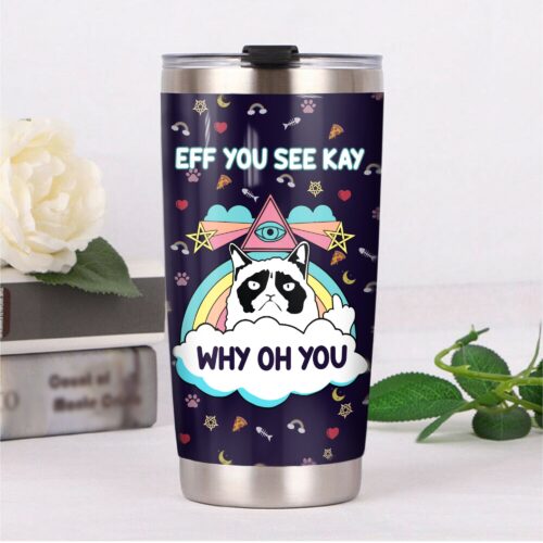 cat-funny-rainbow-steel-tumbler