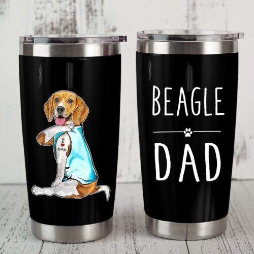 beagle-dog-steel-tumbler-13