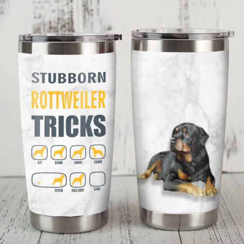 rottweiler-dog-steel-tumbler