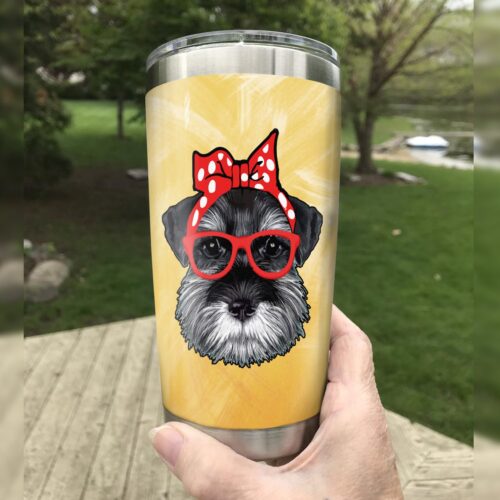 schnauzer-mom-dog-steel-tumbler