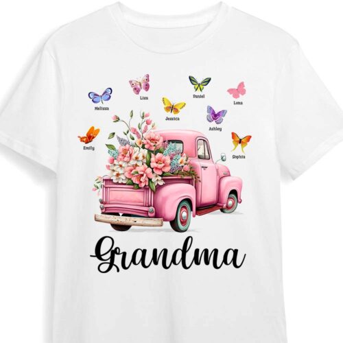 gift-for-grandma-pink-floral-truck-butterflies