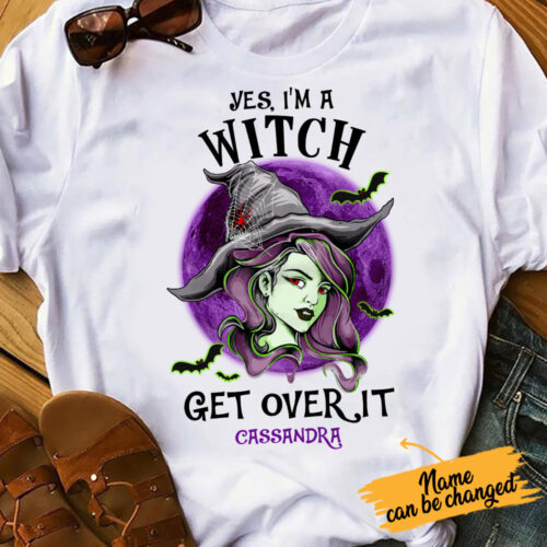 halloween-im-a-witch-white-t