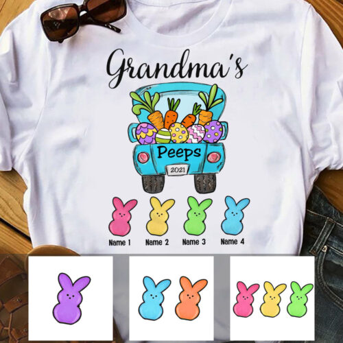 grandma-peeps-easter-truck-t