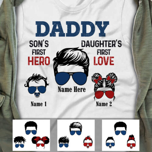 dad-grandpa-first-hero-love-t