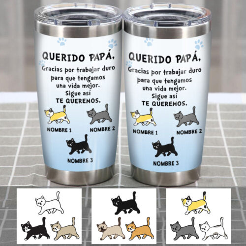 cat-dad-spanish-papa-gato-steel-tumbler