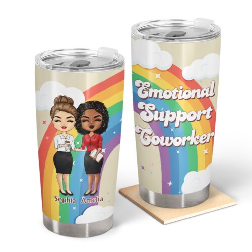 emotional-support-coworker-office-colleagues-bestie-birthday-lovely-gift-for-friends-best-friends-besties-soul-sisters-bff-personalized-custom-tumbler