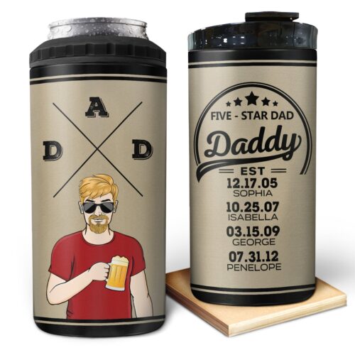 worlds-best-dad-ever-birthday-gift-for-father-family-personalized-custom-4-in-1-can-cooler-tumbler