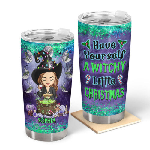 have-yourself-a-witchy-little-christmas-witchy-witch-gifts-personalized-custom-tumbler