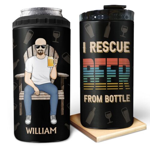 i-rescue-beer-from-bottle-wine-alcohol-birthday-loving-gift-for-dad-father-grandpa-grandfather-gift-for-man-personalized-custom-4-in-1-can-cooler-tumbler