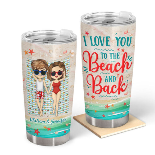 i-love-you-to-the-beach-and-back-couple-husband-wife-gift-for-couple-personalized-custom-tumbler