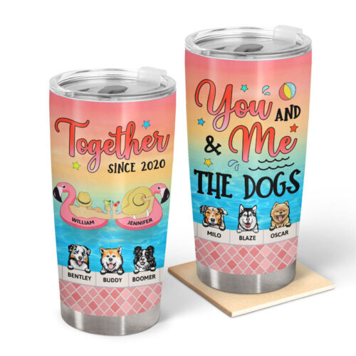 couple-you-and-me-the-dogs-together-since-gift-for-couples-personalized-custom-tumbler