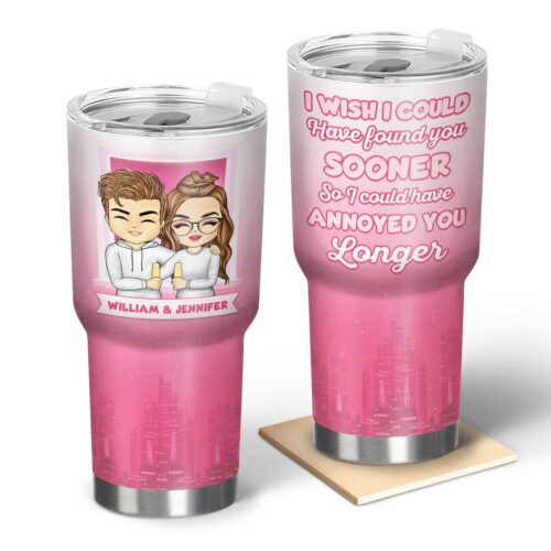 chibi-could-have-annoyed-you-longer-gift-for-couples-personalized-custom-30-oz-tumbler