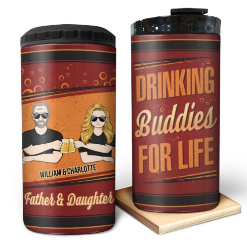 drinking-buddies-for-life-gift-for-father-personalized-custom-4-in-1-can-cooler-tumbler